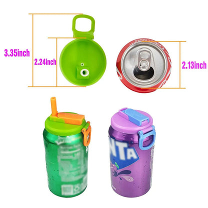 FizzCap™ – Soda Lid with Straw