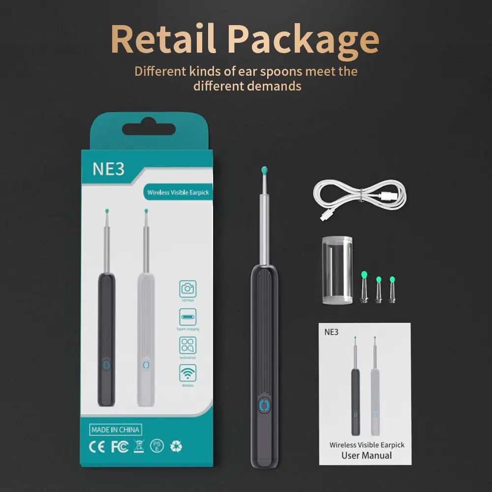 NE3 Wireless Ear Cleaner